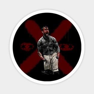 CM Punk "Blood Series" Magnet